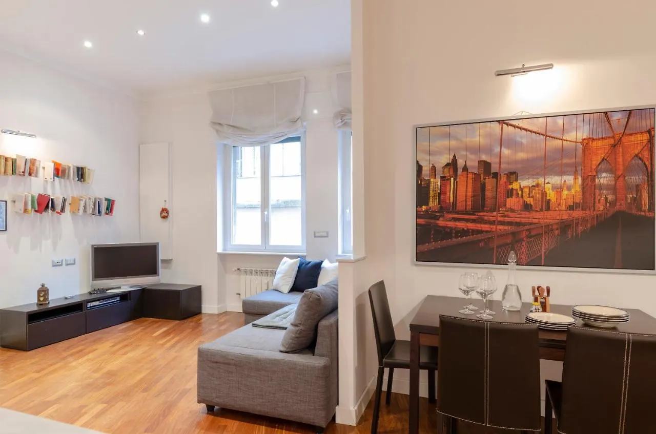 Altido Open Plan Apt For 4 In Genova Historic Albaro Apartment 0*, Genoa Italy
