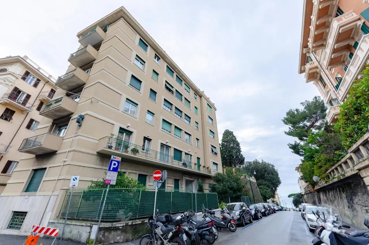 Altido Open Plan Apt For 4 In Genova Historic Albaro Apartment